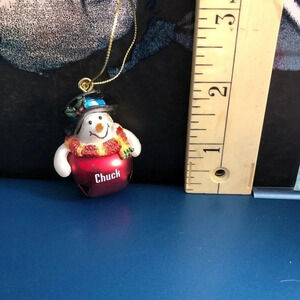 Chuck Metal Christmas ornament